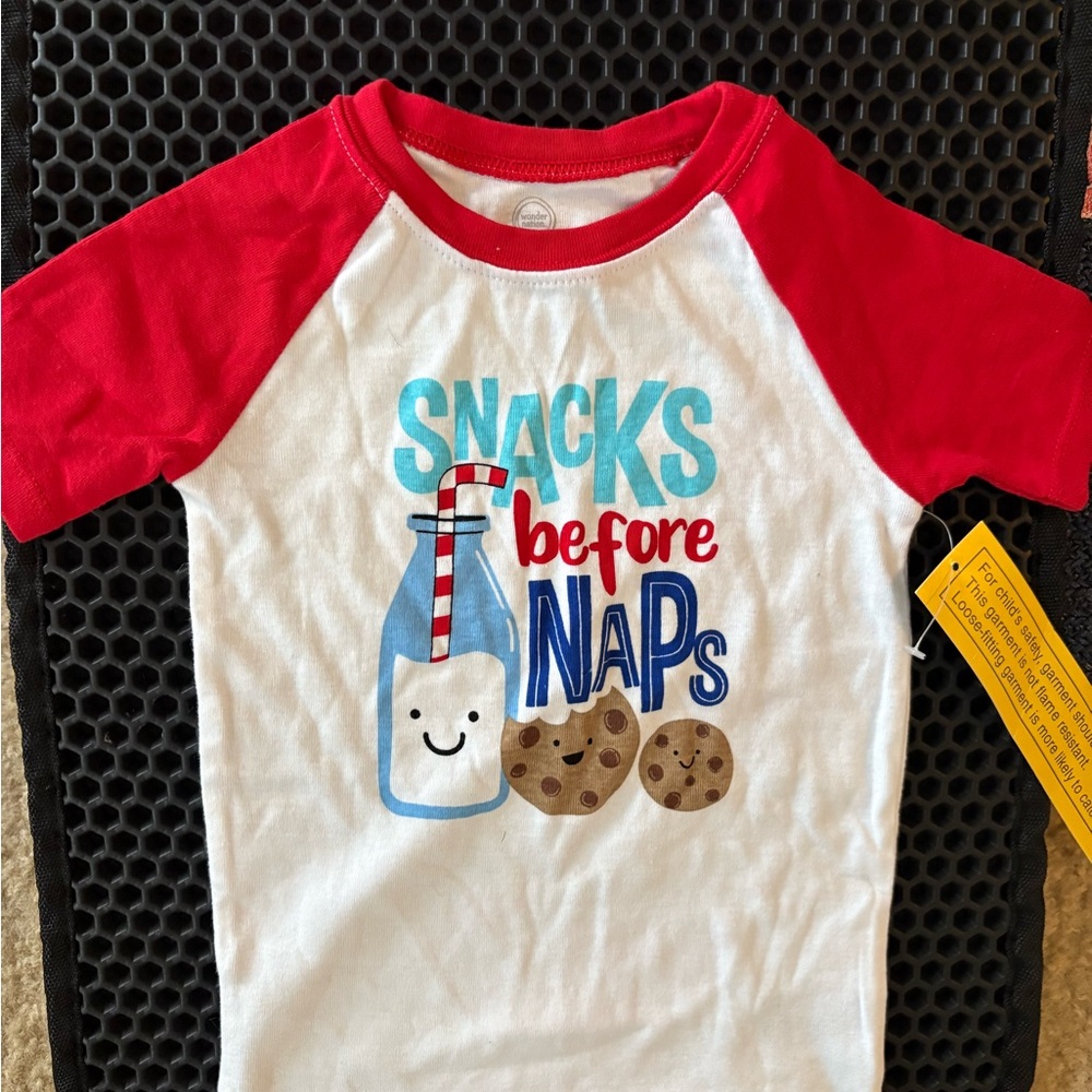 Kid pijamas snack before naps